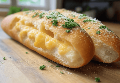 Irresistibly Cheesy Garlic Bread Recipe